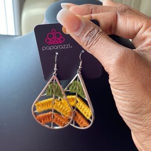 Multi colored earrings